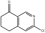 3-chloro-6,7-dihydro-5H-isoquinolin-8-one Structure