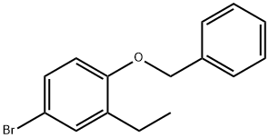 1-(苄氧基)-4-溴-2-乙苯,1257078-55-9,结构式