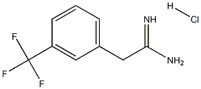 2-[3-(三氟甲基)苯基]乙脒盐酸, 125903-76-6, 结构式