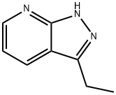 3-ethyl-1H-pyrazolo[3,4-b]pyridine Struktur