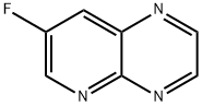 7-氟吡并[2,3-B]吡嗪 结构式