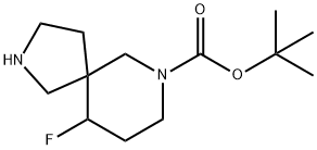 10-Fluoro-2,7-Diaza-Spiro[4.5]Decane-7-Carboxylic Acid Tert-Butyl Ester|1263177-23-6