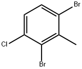 1,3-dibromo-4-chloro-2-methylbenzene,1263376-29-9,结构式