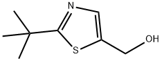 (2-(tert-Butyl)thiazol-5-yl)methanol Struktur