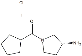 (R)-(3-Aminopyrrolidin-1-yl)(cyclopentyl)methanone hydrochloride|1286207-85-9