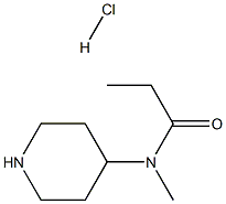 N-Methyl-N-(piperidin-4-yl)propionamidehydrochloride