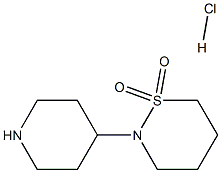 N-(Piperidine-4-yl)-1,4-butanesultam hydrochloride Structure