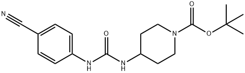 tert-Butyl 4-[3-(4-cyanophenyl)ureido]piperidine-1-carboxylate