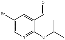 5-Bromo-2-isopropoxynicotinaldehyde Structure