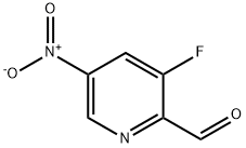 3-Fluoro-5-nitropicolinaldehyde Structure