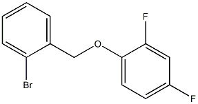 1-[(2-bromophenyl)methoxy]-2,4-difluorobenzene Structure