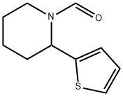 2-Thiophen-2-yl-piperidine-1-carbaldehyde 结构式