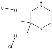 1,2,2-三甲基哌嗪盐酸盐 结构式