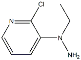 1-(2-chloropyridin-3-yl)ethylhydrazine Structure