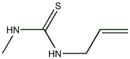 Thiourea, N-methyl-N'-2-propenyl- Struktur