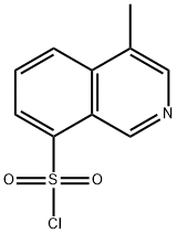 4-methylisoquinoline-8-sulfonylchloride Structure