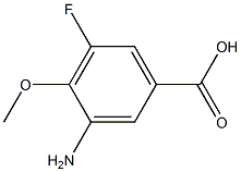 3-amino-5-fluoro-4-methoxybenzoic acid|3-amino-5-fluoro-4-methoxybenzoic acid