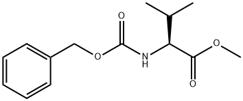 ((苄氧基)羰基)缬氨酸甲酯, 134306-34-6, 结构式