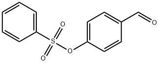 Benzaldehyde, 4-[(phenylsulfonyl)oxy]- Structure