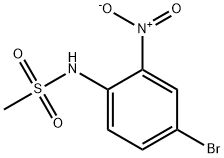 N-(4-Bromo-2-nitrophenyl)methanesulfonamide Struktur