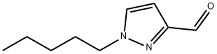 1-Pentyl-1H-pyrazole-3-carbaldehyde 结构式