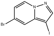 5-bromo-3-iodopyrazolo[1,5-a]pyridine Structure