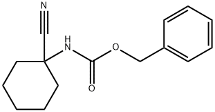 benzyl N-(1-cyanocyclohexyl)carbamate Struktur