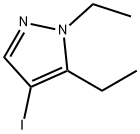 1,5-二乙基-4-碘-1H-吡唑 结构式