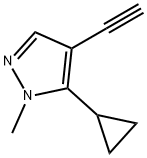 5-Cyclopropyl-4-ethynyl-1-methyl-1H-pyrazole|5-环丙基-4-乙炔基-1-甲基-1H-吡唑