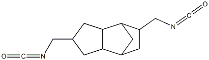 4,7-Methano-1H-indene, octahydro-2,5-bis(isocyanatomethyl)- Structure