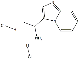 (-)-1-(Imidazo[1,2-A]Pyridin-3-Yl)Ethanamine Dihydrochloride, 1357354-71-2, 结构式