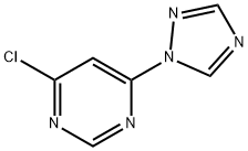 4-CHLORO-6-(1H-1,2,4-TRIAZOL-1-YL)PYRIMIDINE|4-CHLORO-6-(1H-1,2,4-TRIAZOL-1-YL)PYRIMIDINE