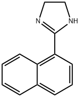 2-(萘-1-基)-4,5-二氢-1H-咪唑 结构式