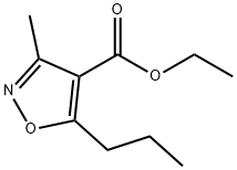 Ethyl 3-Methyl-5-Propylisoxazole-4-Carboxylate Structure