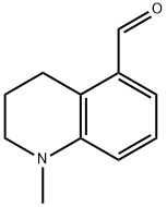 1-Methyl-1,2,3,4-tetrahydro-quinoline-5-carbaldehyde Struktur