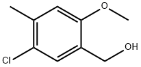 (5-Chloro-2-methoxy-4-methyl-phenyl)-methanol Structure