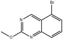 5-Bromo-2-methoxyquinazoline Structure