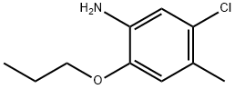 5-chloro-4-methyl-2-propoxyaniline Structure