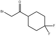 2-溴-1-(4,4-二氟环己基)乙烷-1-酮, 1370601-11-8, 结构式