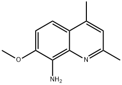 7-Methoxy-2,4-dimethyl-quinolin-8-ylamine Structure