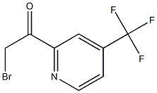 2-溴-1-(4-(三氟甲基)吡啶-2-基)乙-1-酮, 1379330-05-8, 结构式