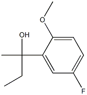 2-(5-fluoro-2-methoxyphenyl)butan-2-ol Structure