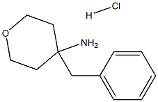 4-Benzyloxan-4-amine hydrochloride Structure