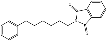 2-(6-phenylhexyl)isoindoline-1,3-dione Structure