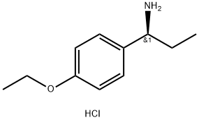 (1S)-1-(4-ETHOXYPHENYL)PROPYLAMINE HYDROCHLORIDE,1391374-55-2,结构式