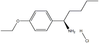 (1R)-1-(4-ETHOXYPHENYL)PENTYLAMINE HYDROCHLORIDE 结构式