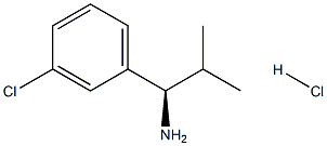 (R)-1-(3-CHLOROPHENYL)-2-METHYLPROPAN-1-AMINE HYDROCHLORIDE|1391479-99-4
