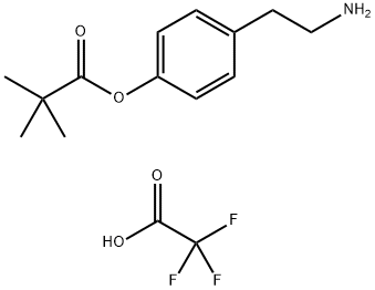 4-(2-Aminoethyl)Phenyl Pivalate 2,2,2-Trifluoroacetate|139181-42-3