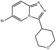 6-Bromo-3-(oxan-4-yl)-[1,2,4]triazolo[4,3-a]pyridine|1393330-66-9
