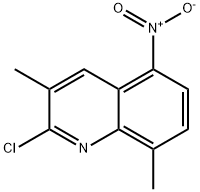 2-CHLORO-3,8-DIMETHYL-5-NITROQUINOLINE